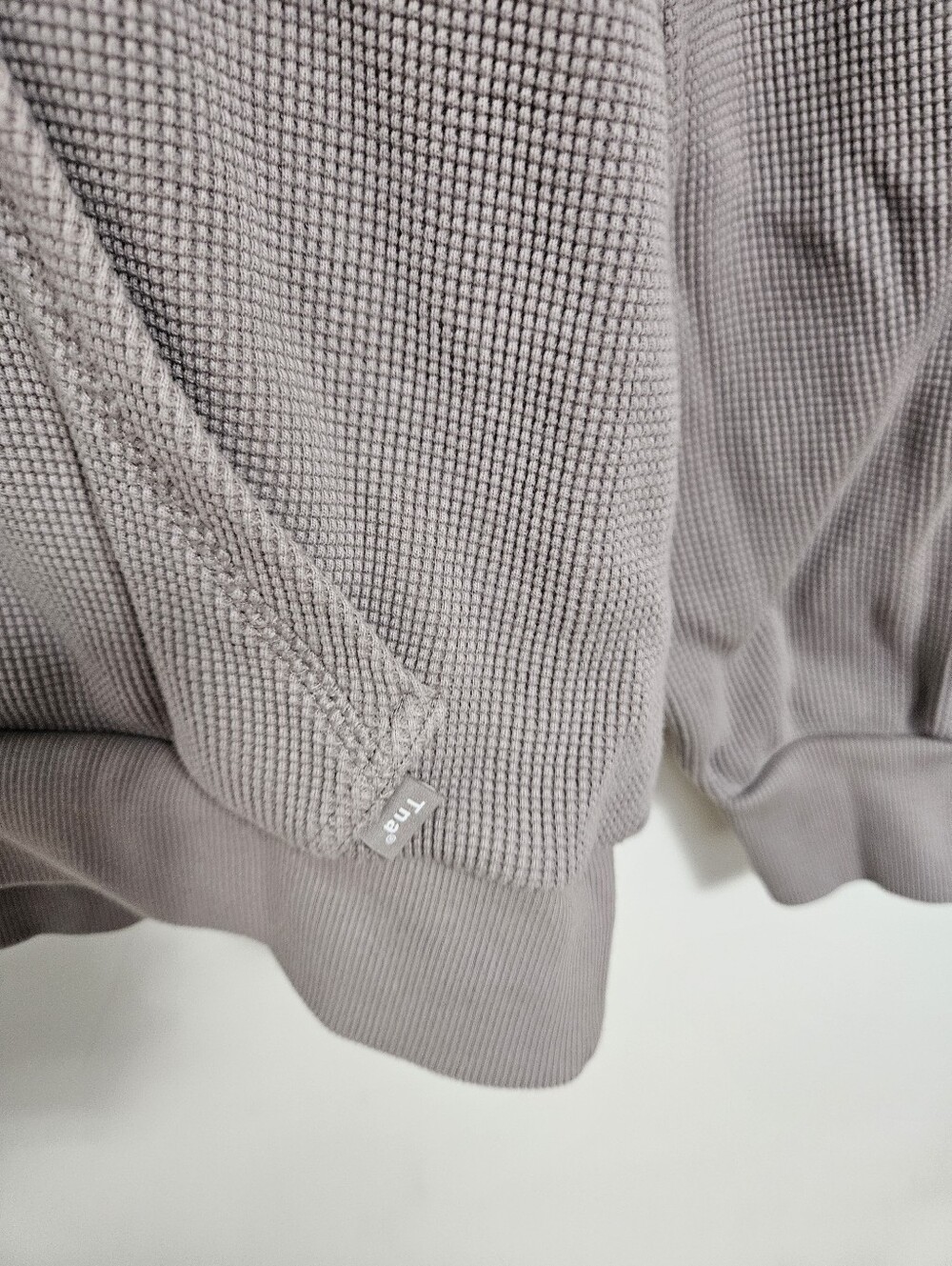 TNA Cotton Waffle Hoddie Sweatshirt XS - Picture 5 of 9
